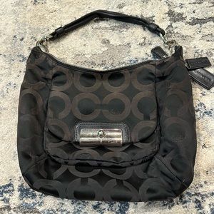 Black Coach Shoulder Bag